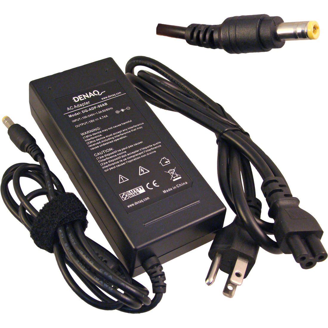 Dantona DENAQ 19V 4.74A 5.5mm-2.5mm AC Adapter for ACER ASPIRE & FERRARI Laptops