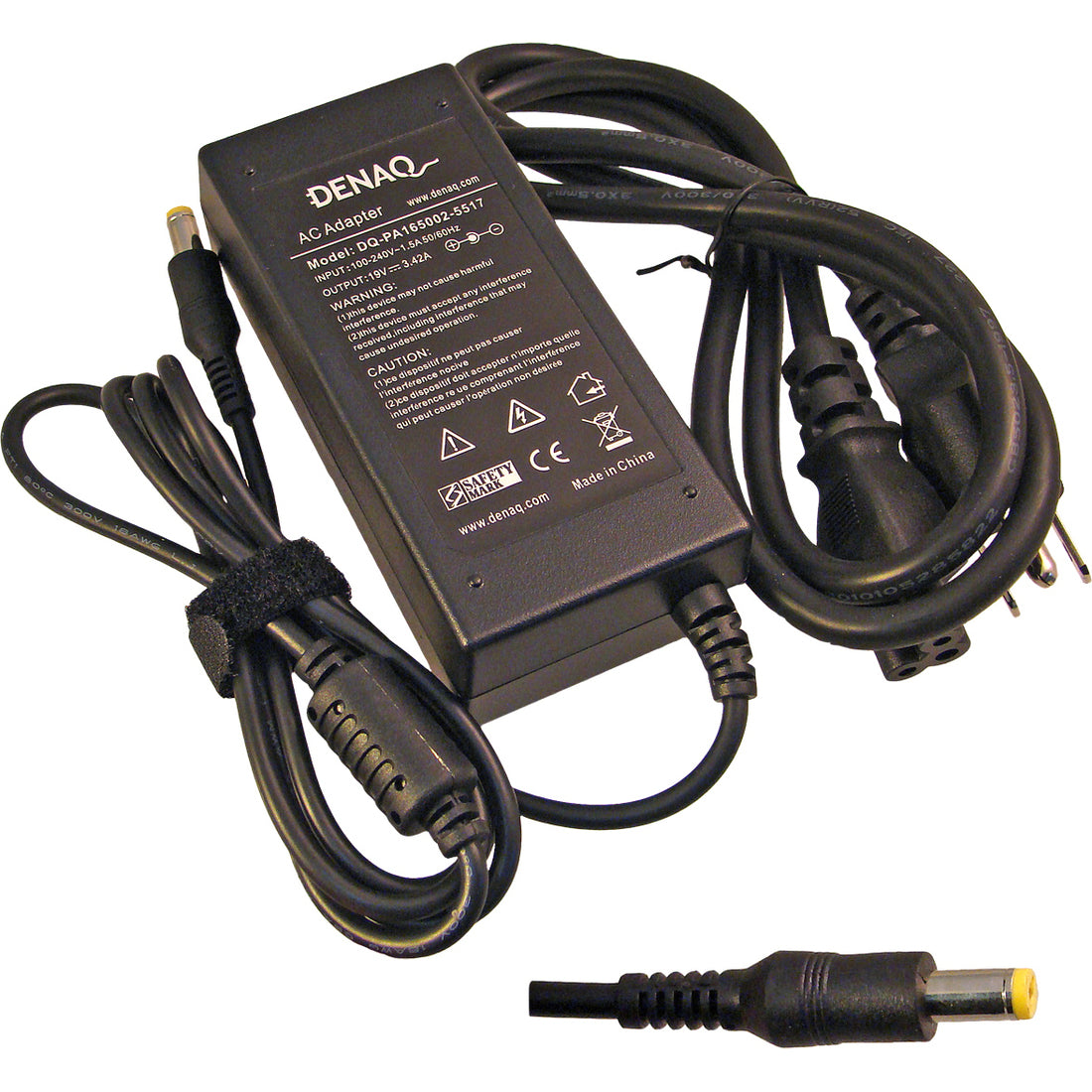 DENAQ 19V 3.42A 4.8mm-1.7mm AC Adapter for ACER Aspire, TravelMate & Ferrari Series Laptops