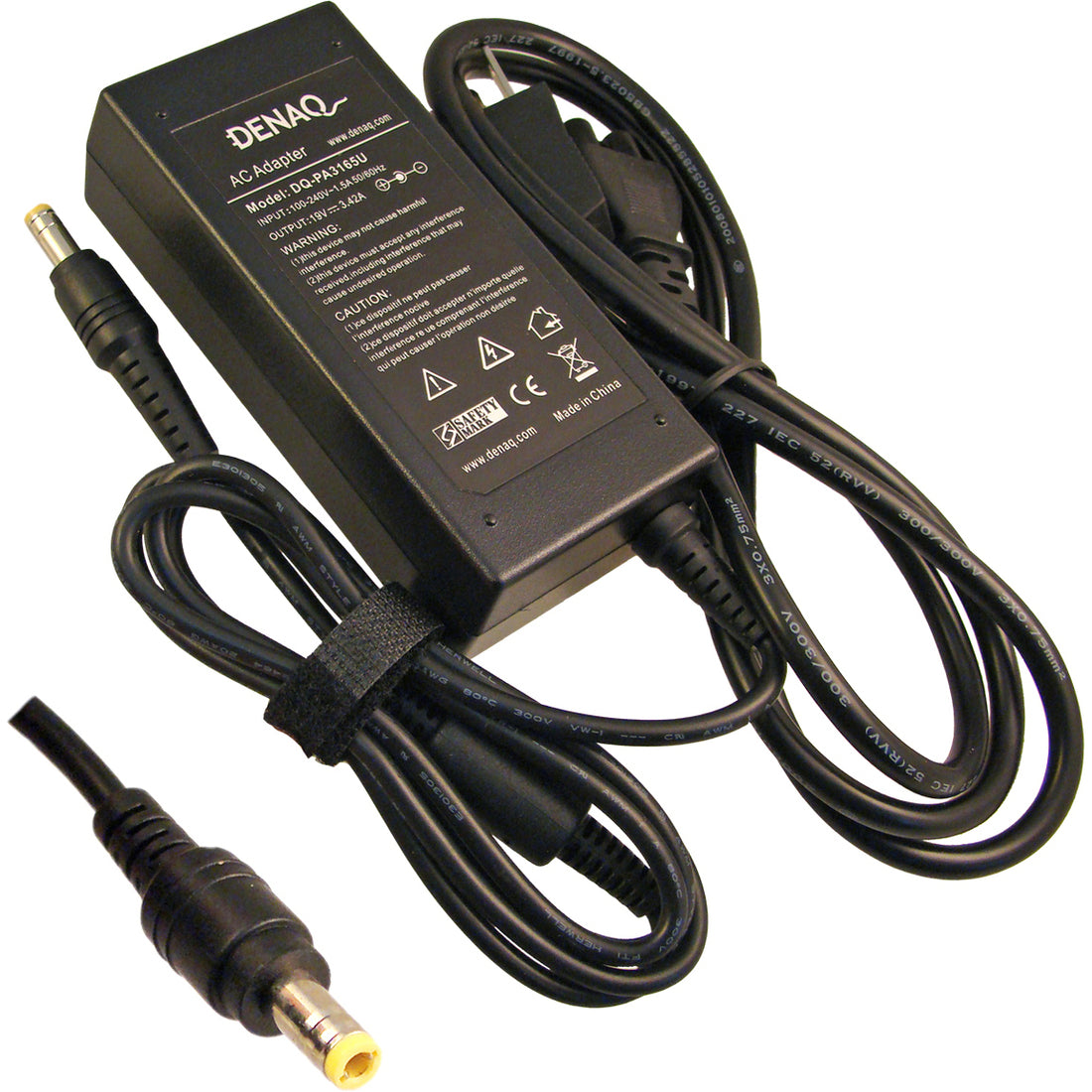 Dantona DENAQ 19V 3.42A 5.5mm-2.5mm AC Adapter for TOSHIBA Satellite Series Laptops