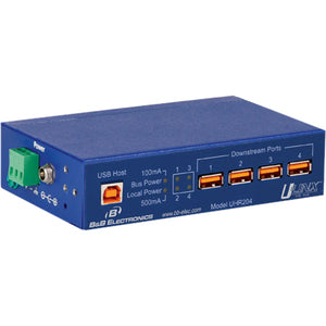 Advantech B&B USB 4 PORT INDUSTRIAL HUB, 480 m, UHR204