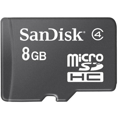 Western SanDisk SDSDQM-008G-B35 8 GB Class 4 microSDHC, 35 m