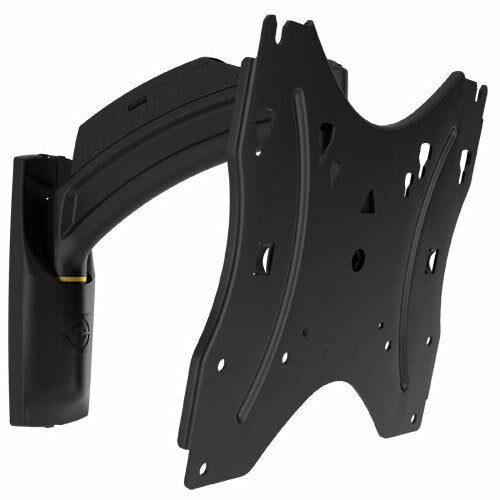 Legrand Chief Thinstall Small 10 Inch Extension Monitor Arm Wall Mount - For 10-40 Inch Displays - Single Monitor Mount - Black