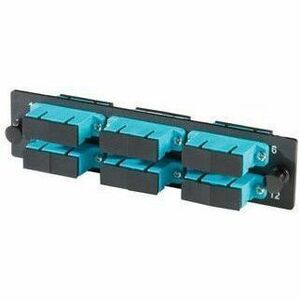 Legrand Ortronics Q-Series OFP Adapter Panel 6 SC-Duplex aqua