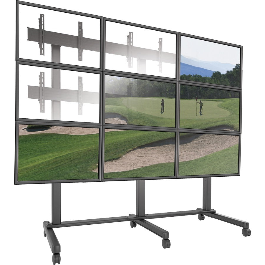 Legrand Chief FUSION 3 x 3 Micro-Adjustable Large Freestanding Video Wall