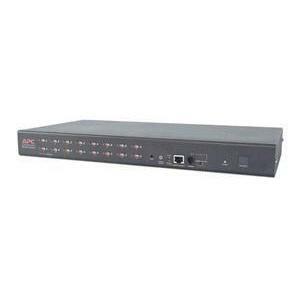 Schneider APC 16 Port Multi-Platform Analog KVM Switch, 19 in, AP5202, VGA