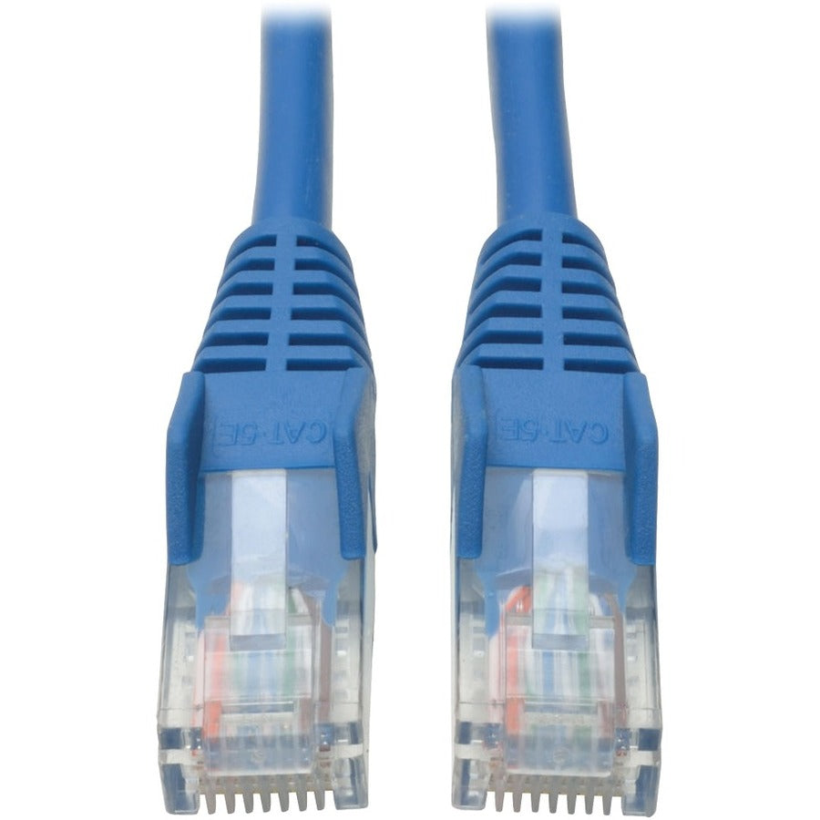 Tripp 40ft Cat5e Cable Blue, 1 x RJ-45 Network - Male, 40 ft, N001