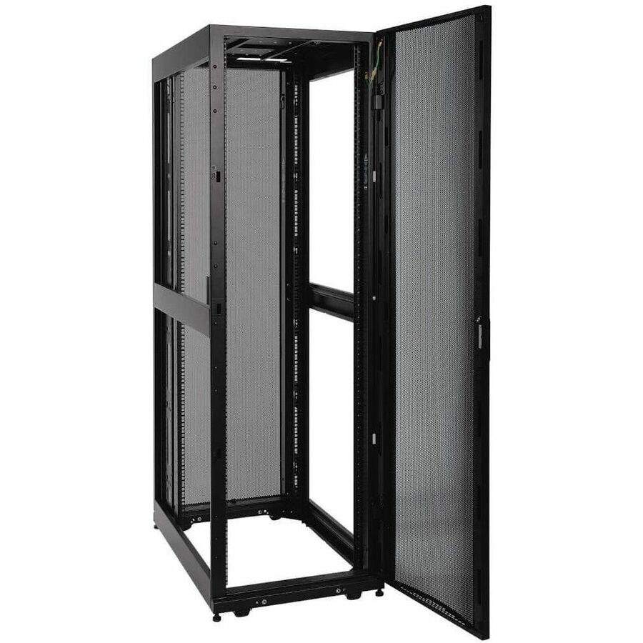 Eaton Tripp Lite Series 45U SmartRack Mid-Depth Rack Enclosure Cabinet with doors & side panels