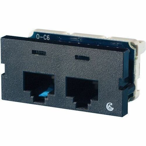 ortronics-series-ii-two-port-clarity-6-t568a-b-180-degree-black
