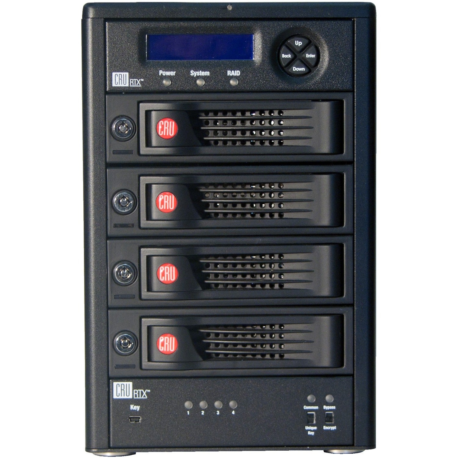 CRU RTX Secure 410-3QR DAS Hard Drive Array