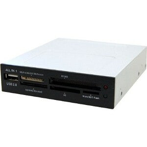 Bytecc U2CR-318 52-in-1 Flash Reader/USB Hub Combo - 52-in-1 - CompactFlash Type I, CompactFlash Type II, CompactFlash, Microdrive, Memory Stick, PRO, Memory Stick Duo, Memory