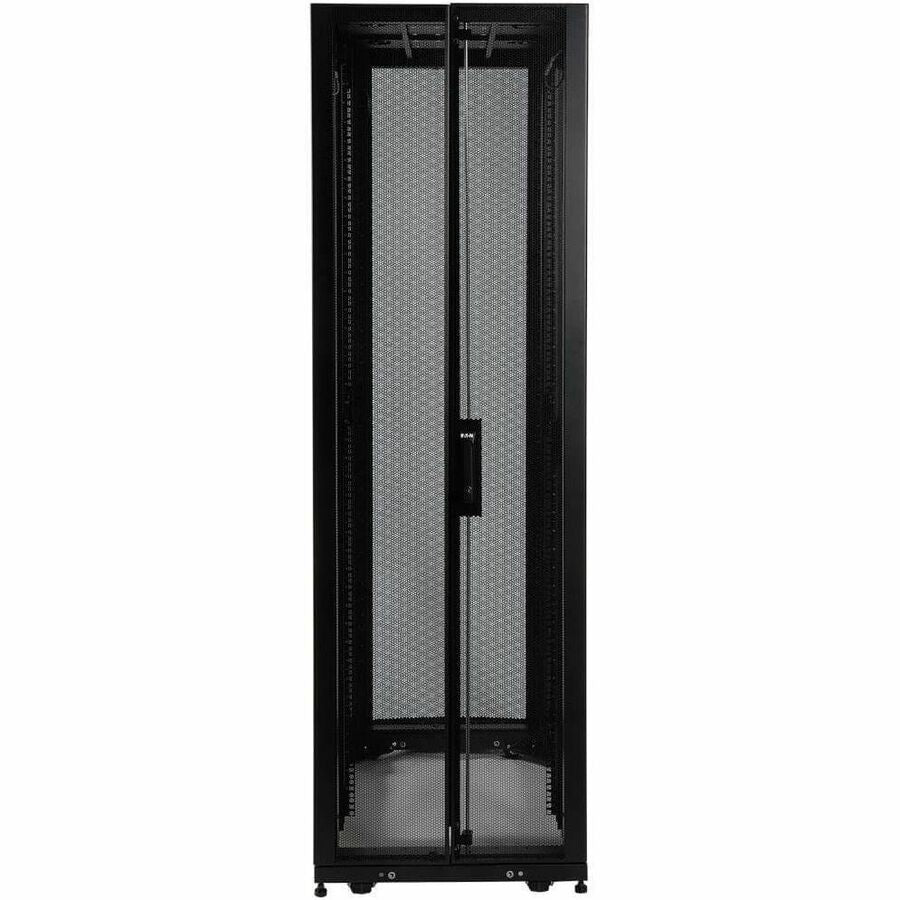 Eaton Tripp Lite Series 45U SmartRack Shallow-Depth Rack Enclosure Cabinet with doors & side panels