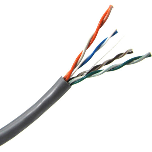 Winston Weltron Cat5E Solid (CMR) 4 Pair, 1000 ft, T2404L5E-AH, Yellow