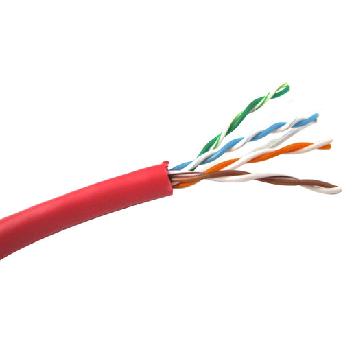 Winston Weltron Cat5E Solid (CMR) 4 Pair, 1000 ft, T2404L5E-RD, Yellow