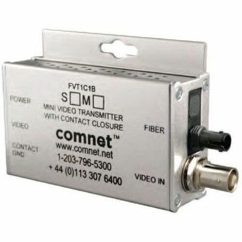 ComNet FVT1C1BM1-M Video Extender Transmitter, 1.10", Coaxial, FVT1C1BM1M, Wired