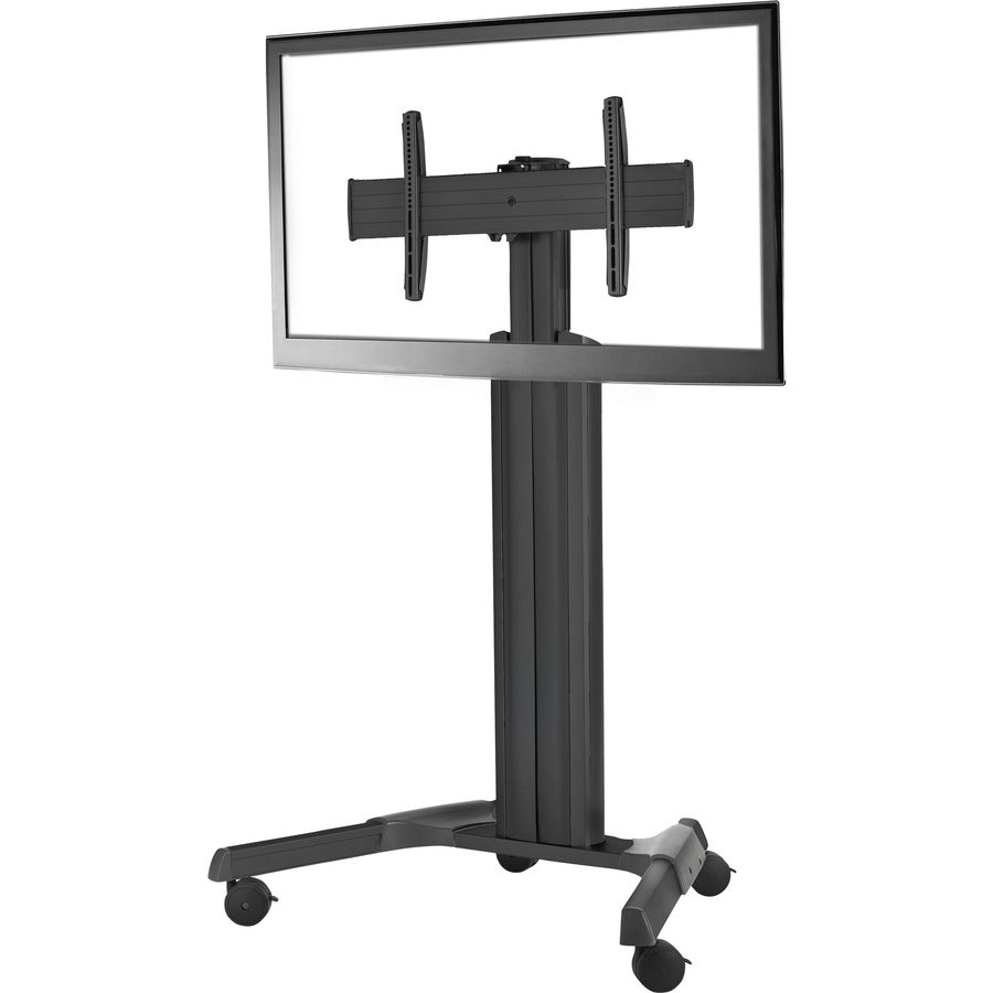 Legrand Chief Fusion Adjustable Mobile Display Cart - For Displays 42-86" - Black