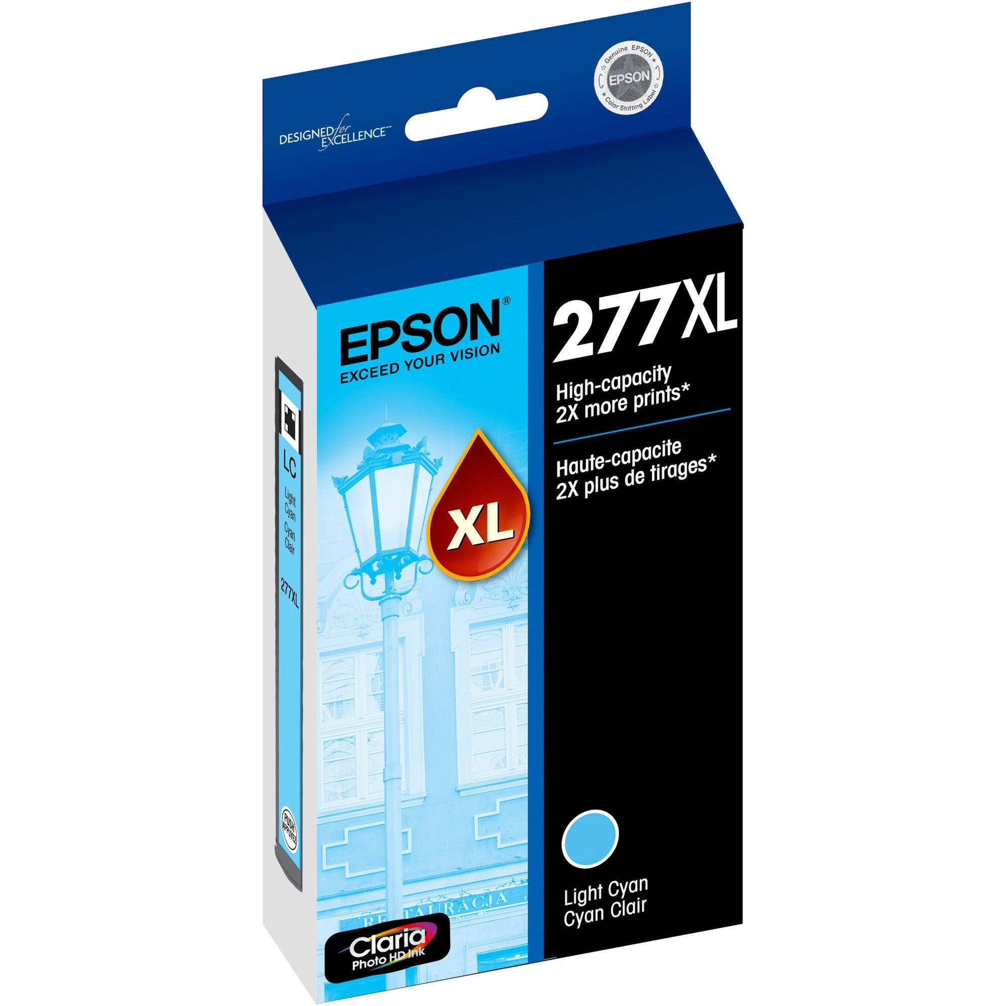 Epson Durabrite Ultra XL Light Cyan, Compatible With Expression Photo XP 850 Also Works IN Expression Photo XP860 XP 950 XP 960 And XP 970