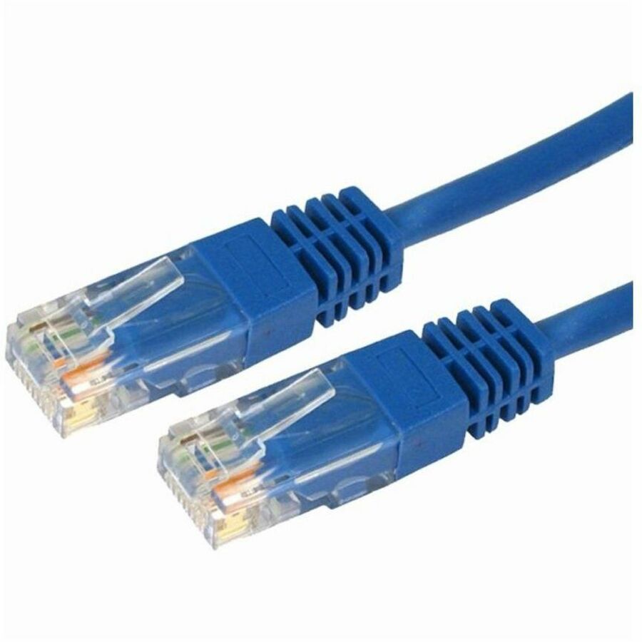 4XEM 3FT Cat5e Molded RJ45 UTP Network Patch Cable (Blue)