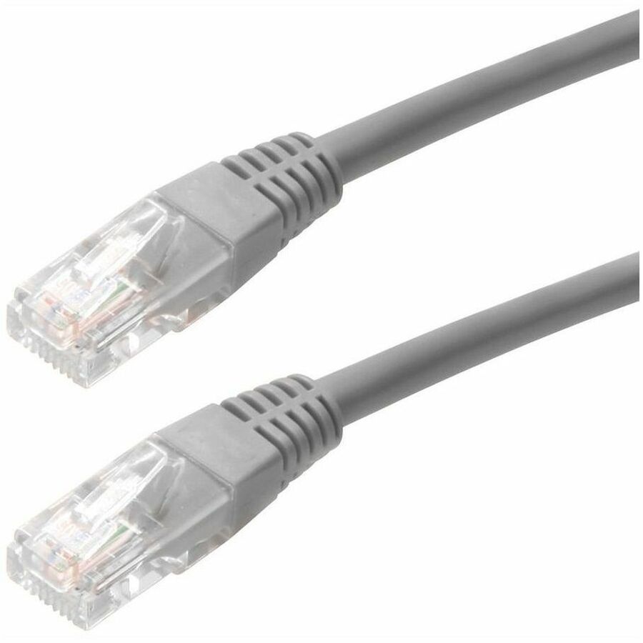 4XEM 25FT Cat6 Molded RJ45 UTP Ethernet Patch Cable (Gray)