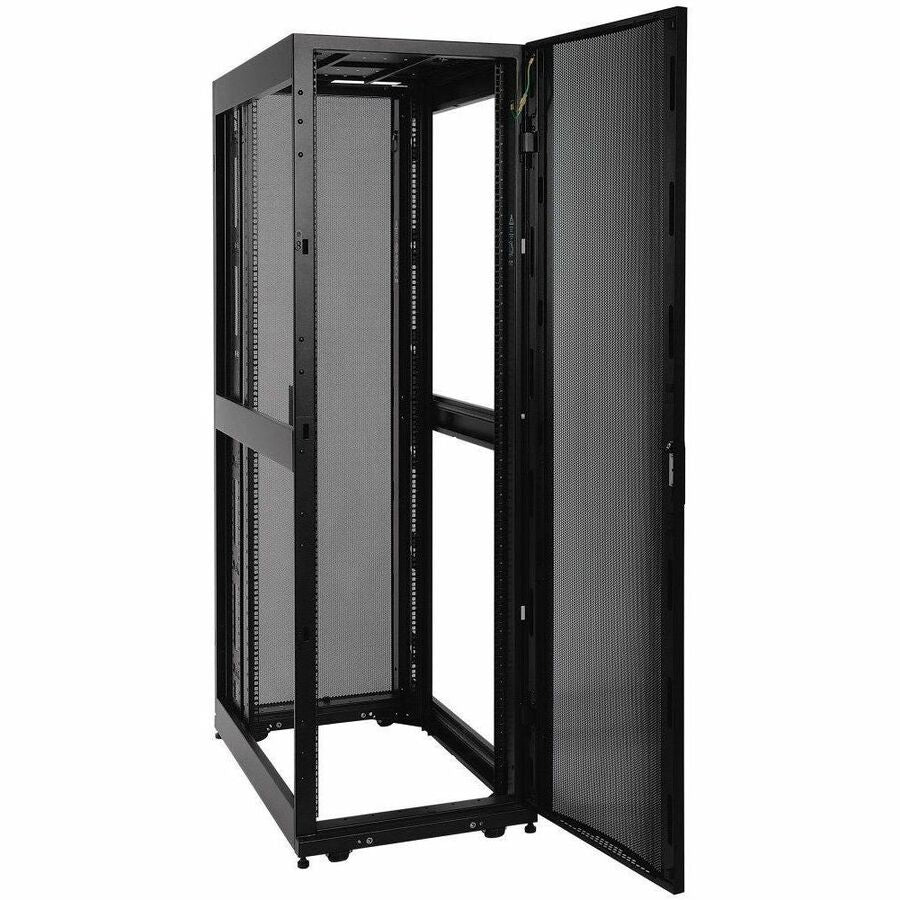 Eaton Tripp Lite Series 42U SmartRack Mid-Depth Rack Enclosure Cabinet with doors & side panels