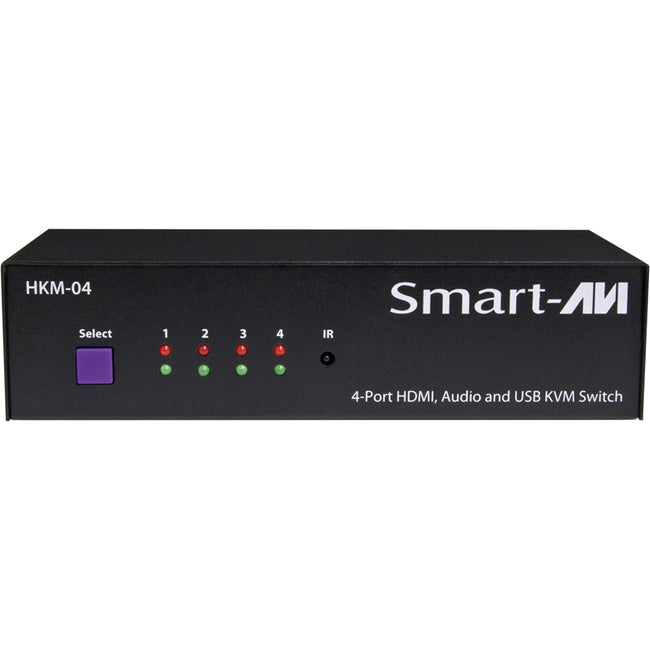 Smart SmartAVI 4-Port HDMI, USB and Audio KVM Switch