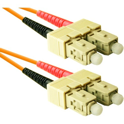 NSI ENET 5M SC/SC Duplex Multimode 50/125 OM2 or Better Orange Fiber Patch Cable 5 meter SC-SC Individually Tested