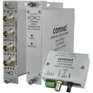 ComNet FVT10C1M1/M Video Extender Transmitter, 13123.36 ft, Coaxial, FVT10C1M1M, Wired