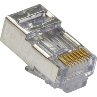 NSI Platinum Tools Shielded EZ-RJ45 for CAT5e & CAT6 with Internal Ground, Male, 100020C