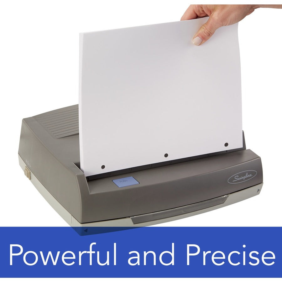 ACCO Swingline 350MD Medium Duty Electric Punch, 32 in, 9800350A, Gray