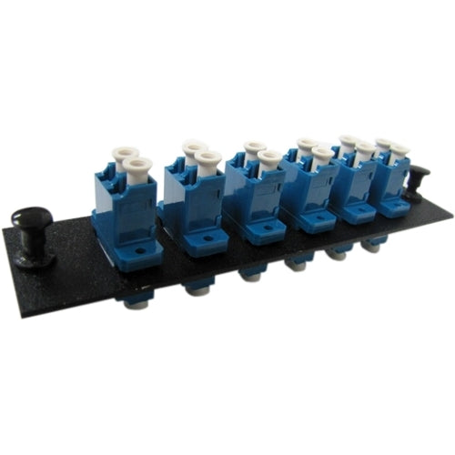 Winston Weltron Loaded 6 Port LC/LC Duplex Fiber Panel