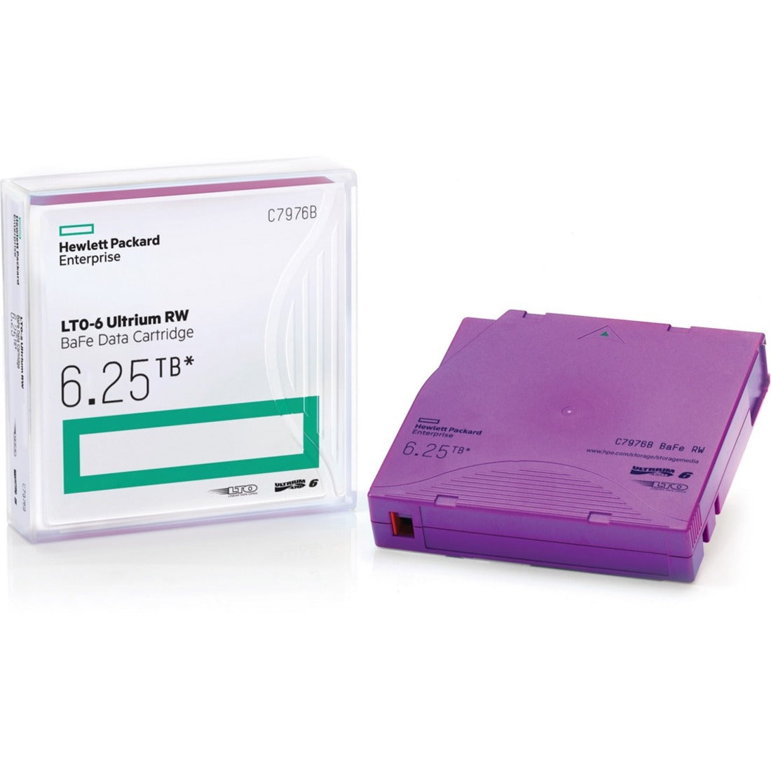Hewlett HPE LTO-6 Ultrium 6.25TB BaFe WORM Data Cartridge