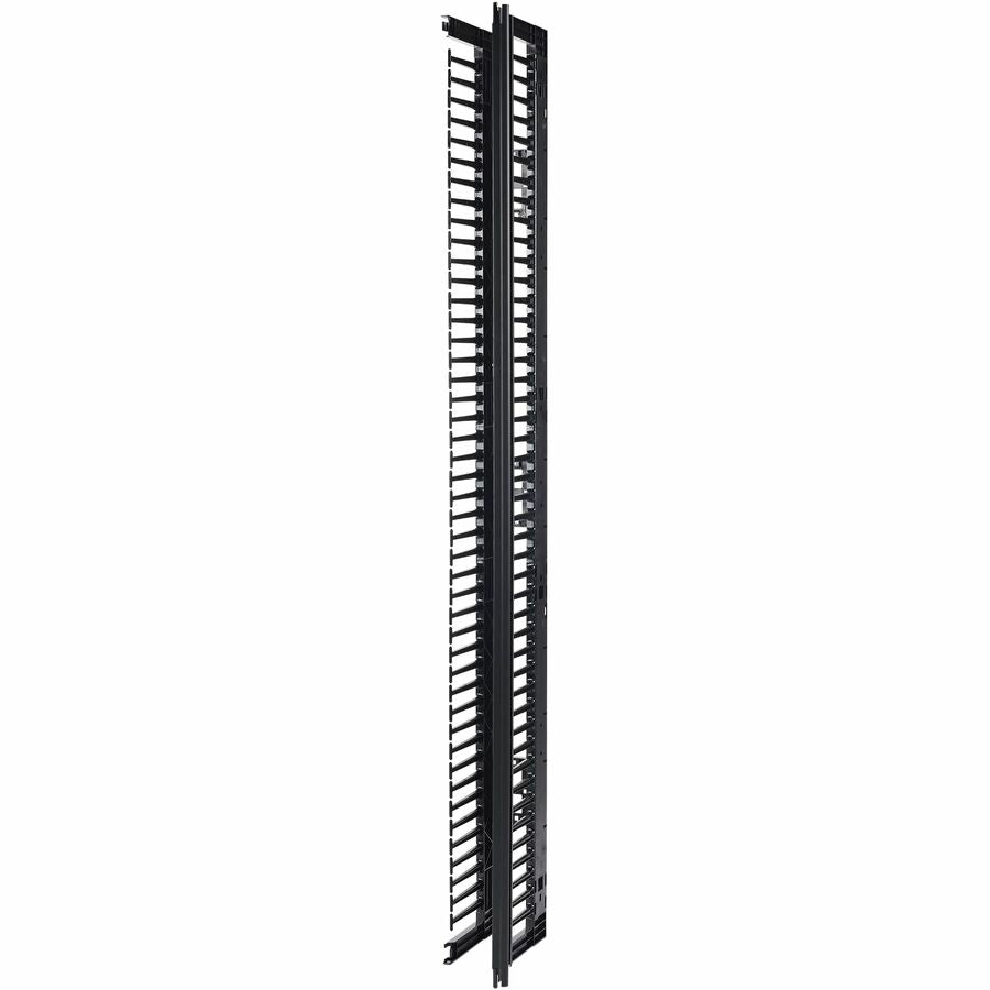 Schneider Valueline, Vertical Cable Manager for 2 & 4 Post Racks, 84"H X 6"W, Single-Sided with Door