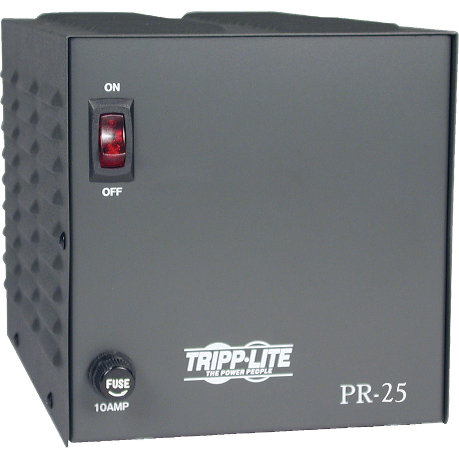 Eaton Tripp Lite Series TAA-Compliant 25-Amp DC Power Supply, 13.8VDC, Precision Regulated AC-to-DC Conversion