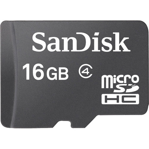 Western SanDisk 16 GB Class 4 microSDHC, 0.6 in, SDSDQ016GA46A