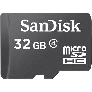 Western SanDisk 32 GB Class 4 microSDHC, 0.6 in, SDSDQ-032G-A46A