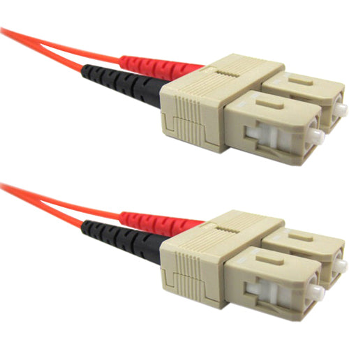 Winston Weltron 1m SC/SC Multi-Mode 62.5/125M Orange Fiber Patch Cable