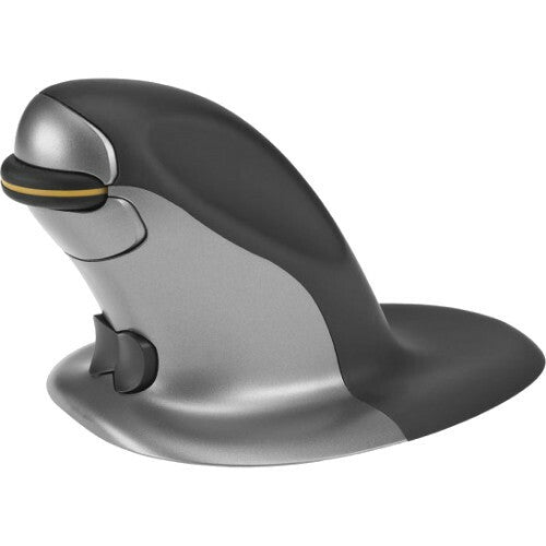 Posturite Mouse,Penguin,Small,Wired Silver
