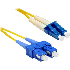 NSI Cisco Compatible 15216-LC-SC-10 - 10M LC/SC Duplex Single-mode 9/125 OS1 or Better Yellow Fiber Patch Cable 10 meter LC-SC Individually Tested