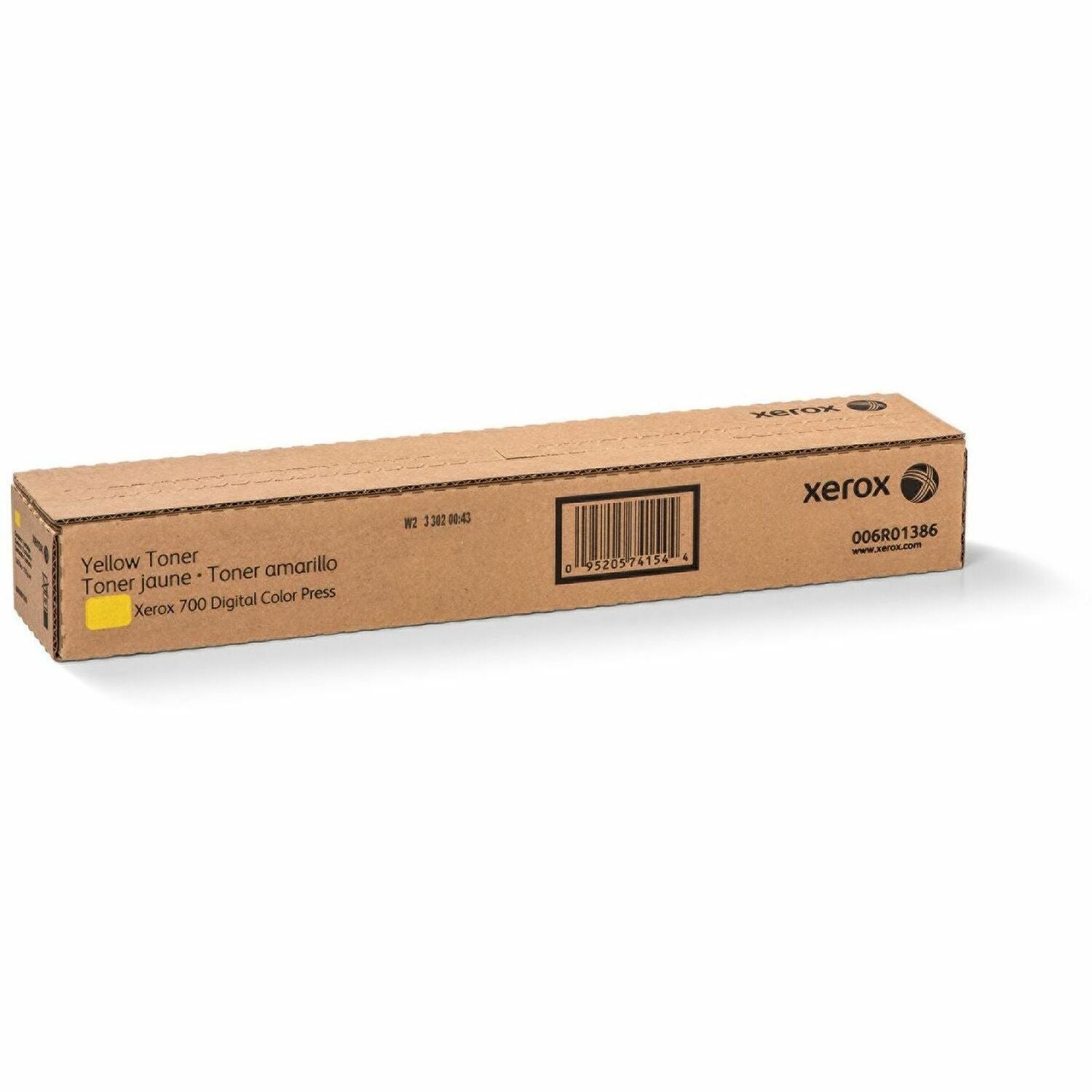 Xerox Genuine Xerox&reg; 700i/700, Xerox&reg; Color C75 Press/J75 Press Yellow Toner Cartridge