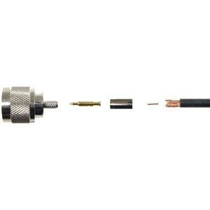 Wilson N Male Crimp Connector for RG58 Cable