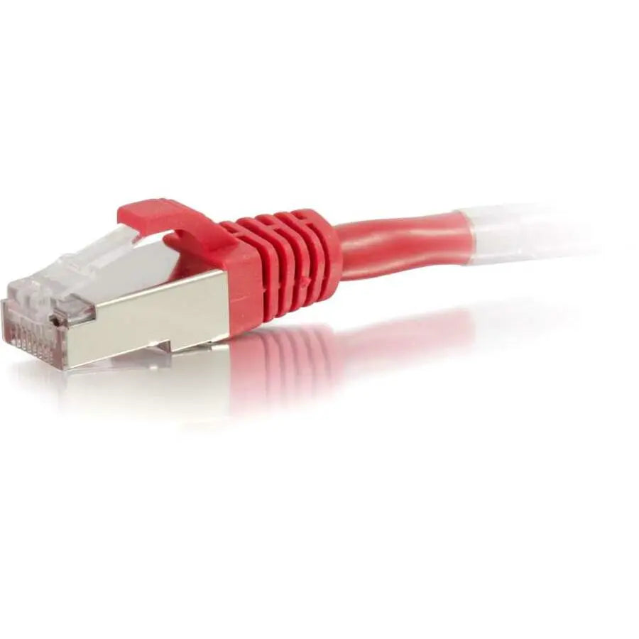 Legrand C2G 3ft Cat6 Ethernet Cable - Snagless Shielded (STP) - Red
