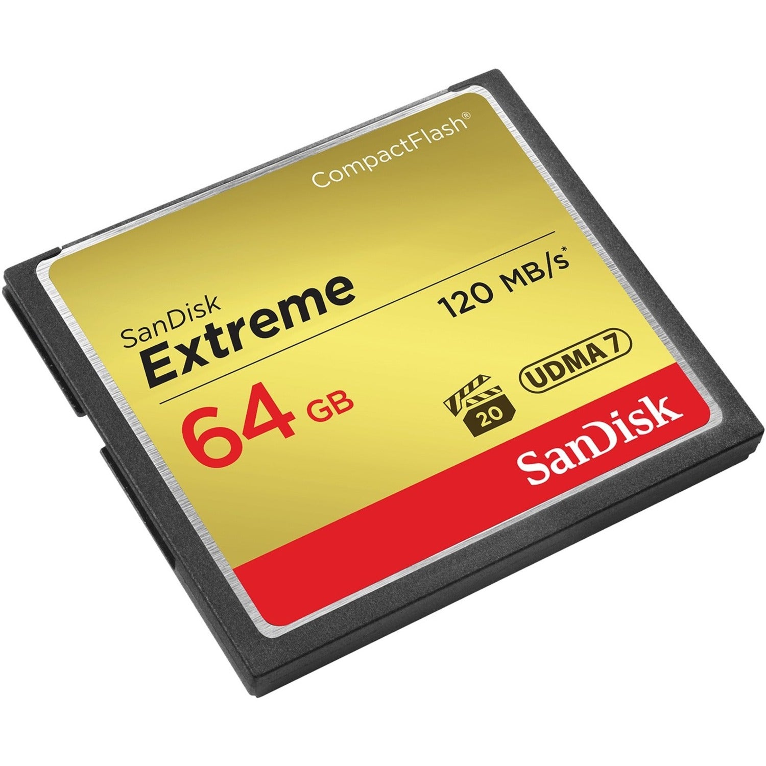 SanDisk Extreme 64 GB CompactFlash, Extreme CompactFlash Memory Card 64GB, SDCFXS-064G-A46