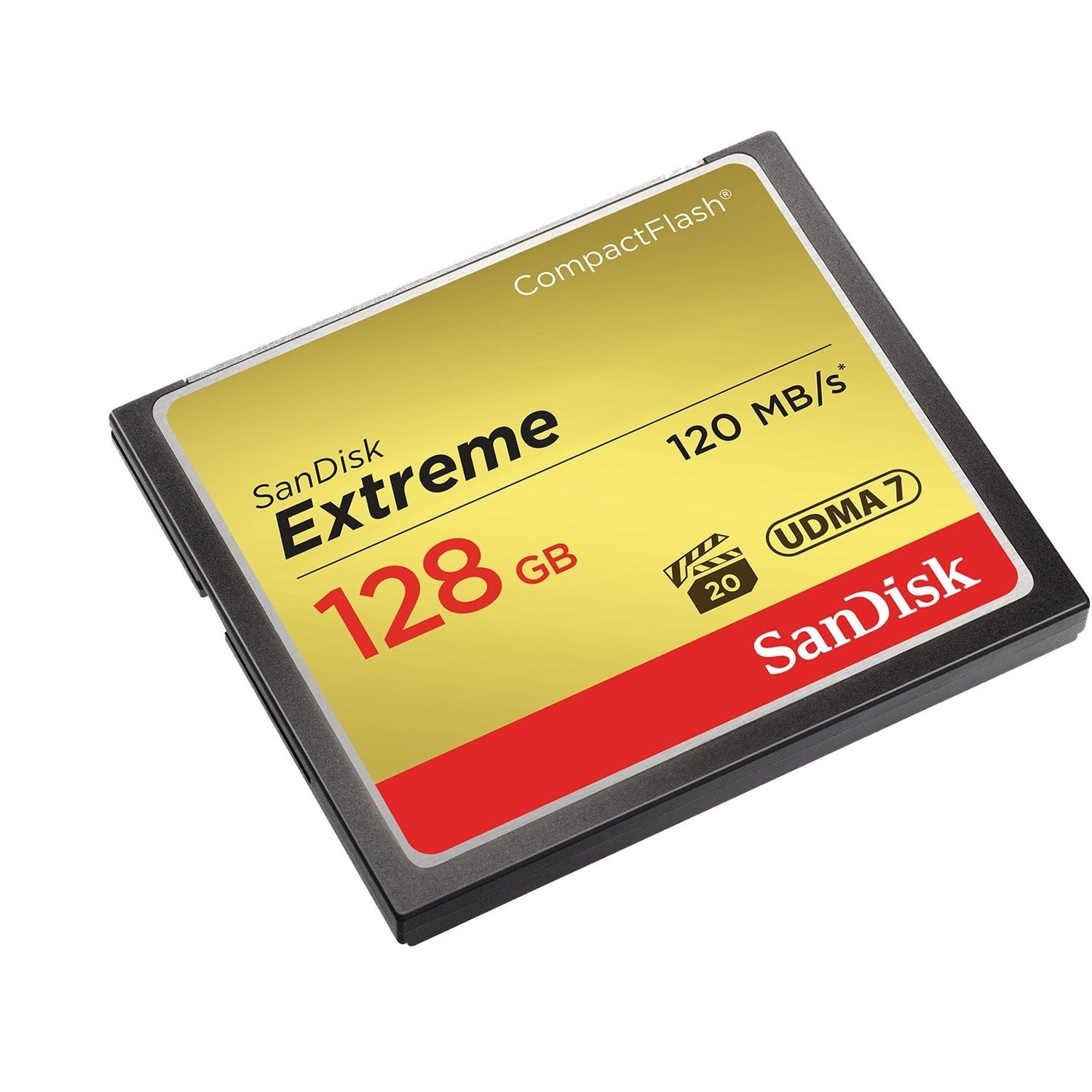 SanDisk Extreme 128 GB CompactFlash, Extreme CompactFlash Memory Card 128GB, SDCFXS-128G-A46