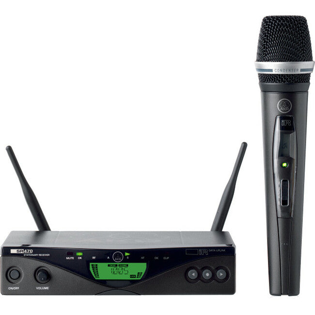 AKG Harman WMS 470 Wireless Microphone System, 2 in, 3306X00370