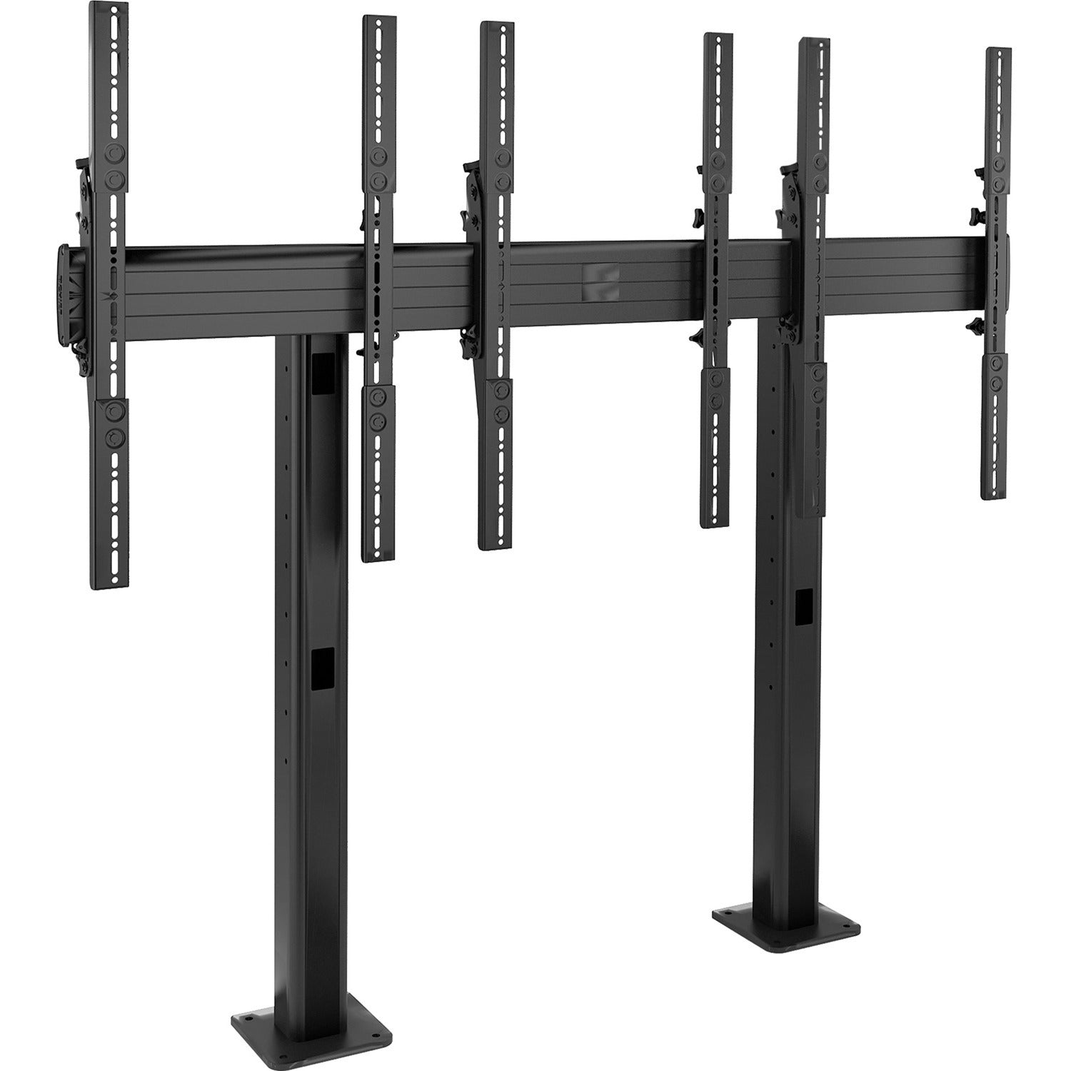 Legrand Chief FUSION 3 x 1 Portrait Micro-Adjustable Large Bolt-Down Freestanding Video Wall