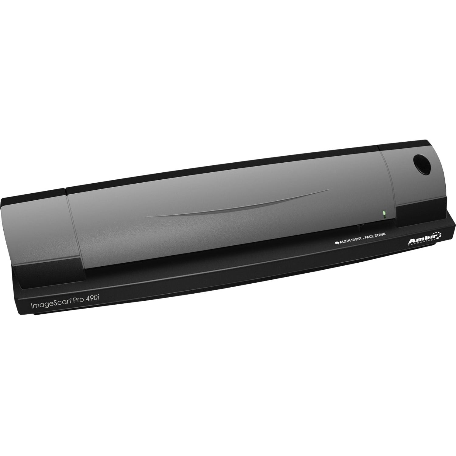 Ambir ImageScan Pro 490i Duplex Document & Card Scanner Bundled w/ AmbirScan for athenahealth