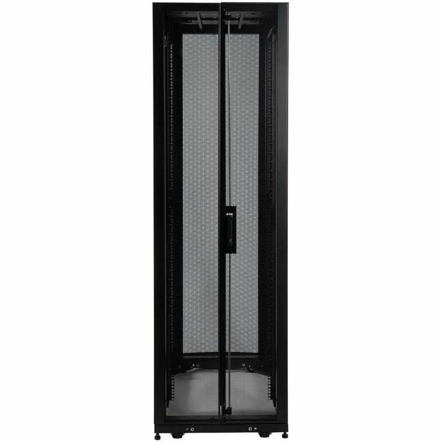 Eaton Tripp Lite Series 45U SmartRack Standard-Depth Rack Enclosure Cabinet - side panels not included