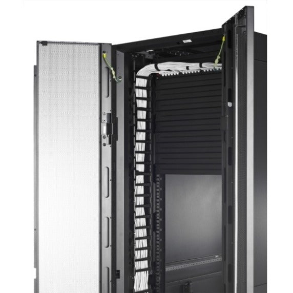 Schneider APC NetShelter Cable Management, Vertical Cable Manager, for NetShelter SX 600mm Wide 45U, Set of 2, 107 x 1911 x 45 mm
