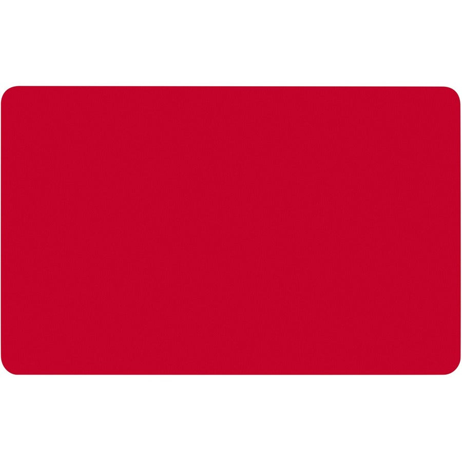 Zebra PVC Card - 3.38" x 2.13" Length - White - 500 Card