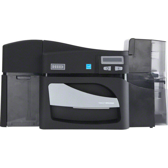 HID Fargo DTC4500E Desktop Dye Sublimation/Thermal Transfer Printer - Color - Card Print - Fast Ethernet - USB