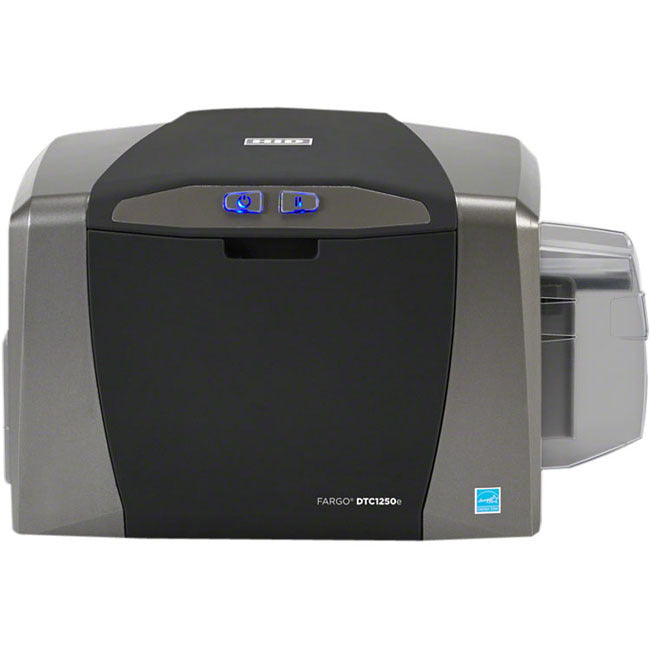 HID Fargo DTC1250e Single Sided Desktop Dye Sublimation/Thermal Transfer Printer - Color - Card Print - Ethernet - USB
